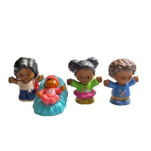 Fisher Price Little People Family Mom Boy Girl Baby Brother Sister